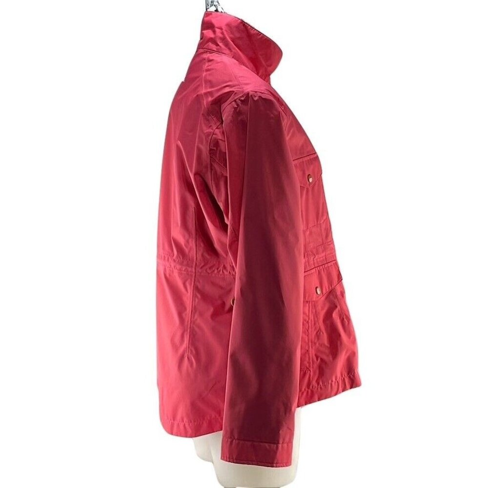 Peter Millar Womens Water-Resistant Red Jacket Size M - Picture 5 of 11